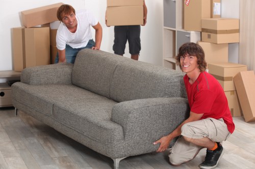 Checklist and packing supplies for a Brondesbury moving day