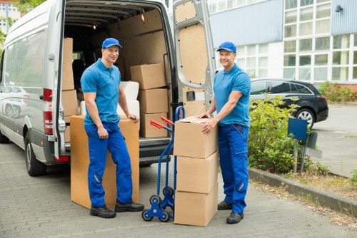 Packing and preparation checklist for an office move in Brondesbury