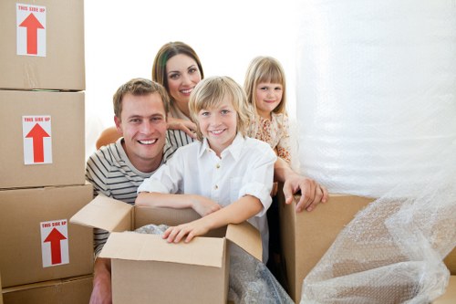 Man and van service supporting a flat move with stairs and access planning